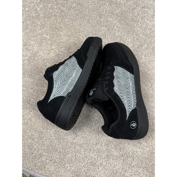Volcom Workwear Hybrid Skate Inspired Workshoe Women's Sz 9 Black Composite Toe - Picture 8 of 16